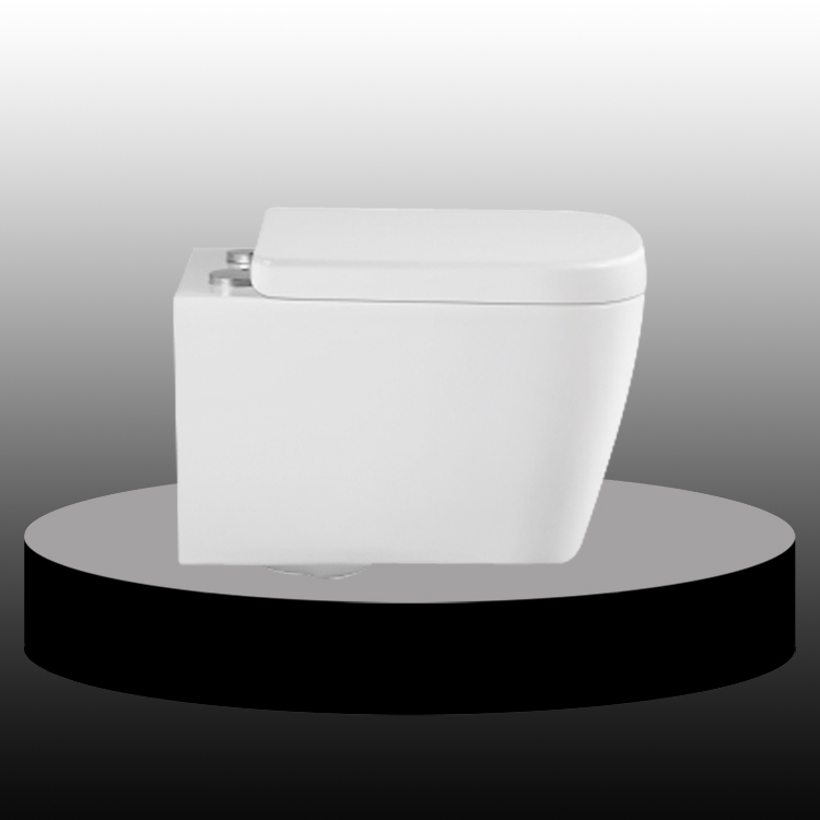 Square Shape Ceramic Wall Hung Toilet