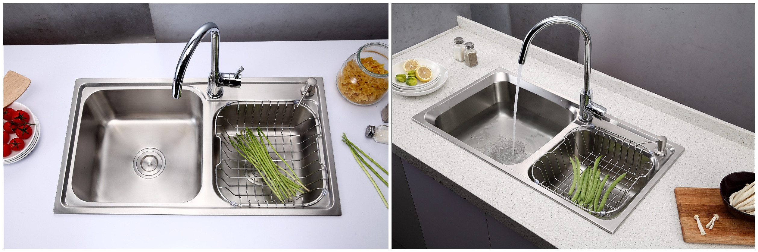 Double Bowl Stainless Steel Kitchen Sink