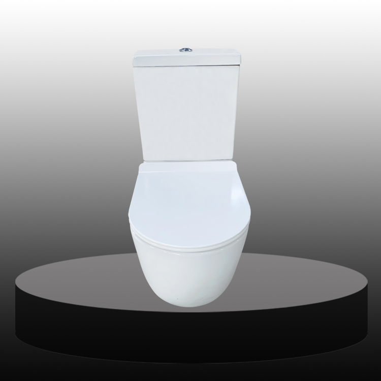 White Chinese  Two Piece Toilet Bowl