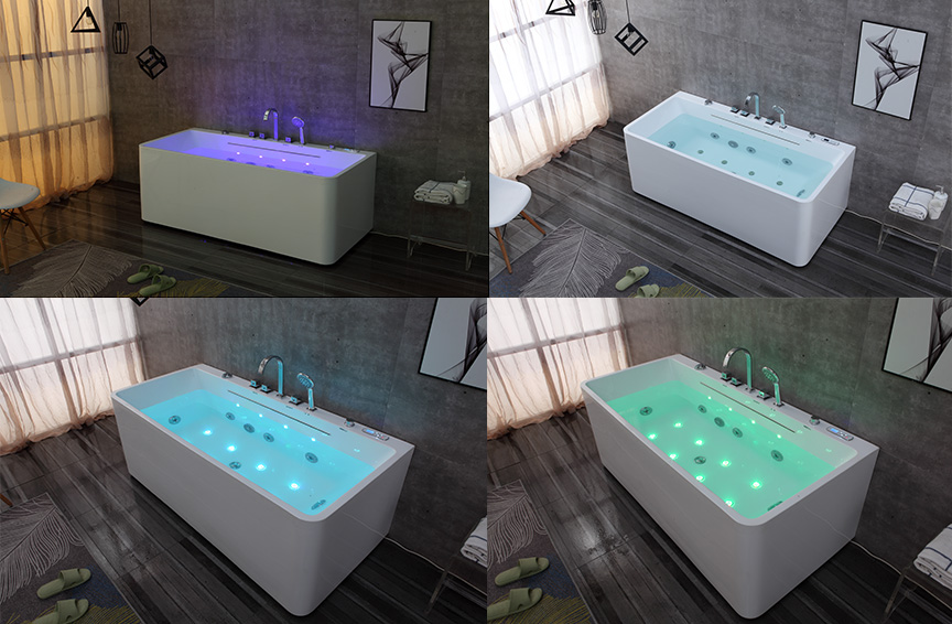 Waterfall Massage Bathtub