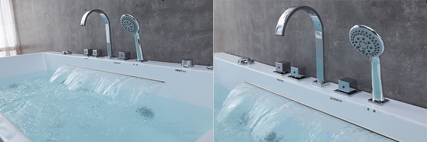 Waterfall Massage Bathtub