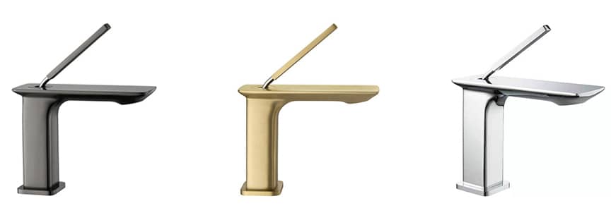 Grey Wash Basin Faucet