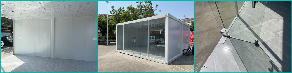 Buy China detachable container house and flat pack shipping container homes cost