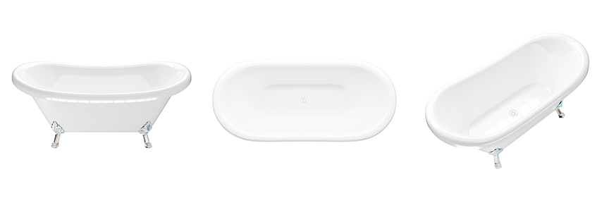 Slive Free Standing Bathtub