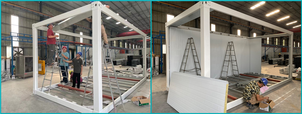 China Detachable Flat Pack Container House suppliers and exporters