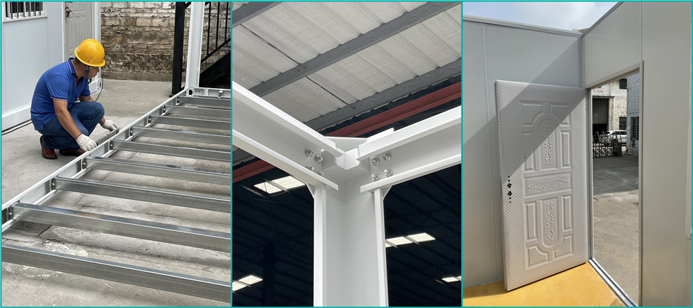 Container home china modular accommodation units flat pack container house Vietnam