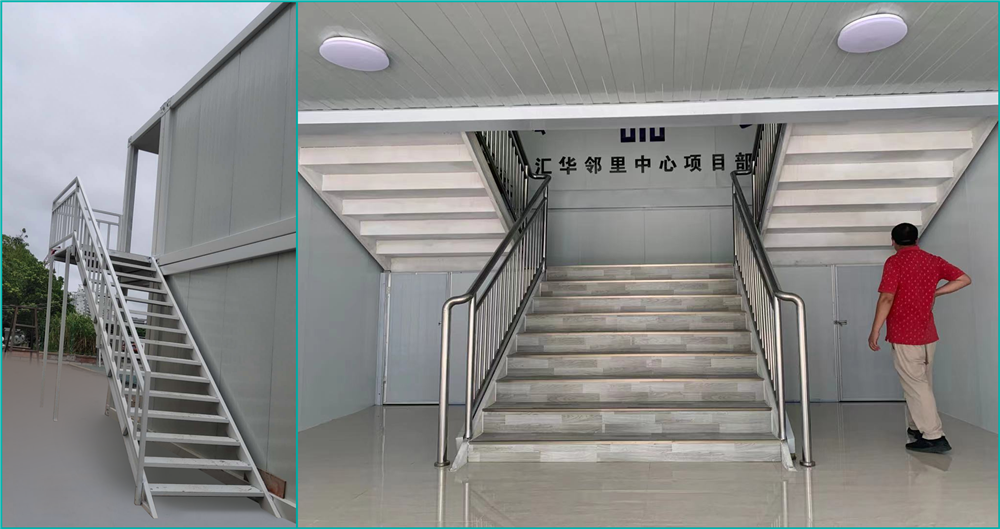 Discount China prefabricated house materials detachable container house factory