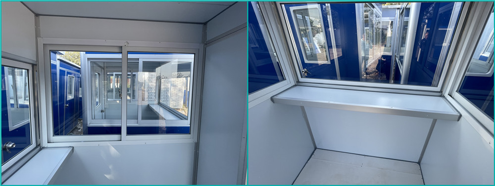 Low price China high quality and hot sale prefab materials EPS sandwich panel portable security house for sale