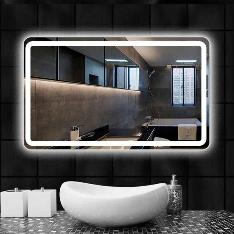 bluetooth bathroom led mirror