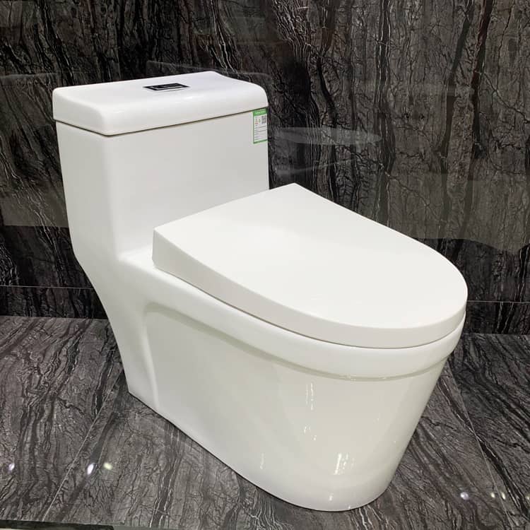 Siphonic Jet Flushing One Piece Toilets