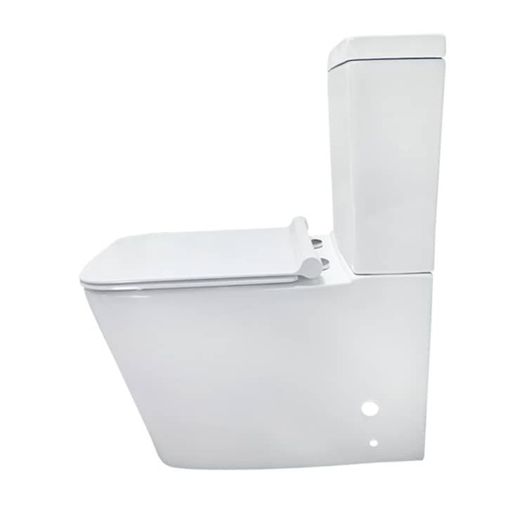 Square Shape Ceramic Two Piece Toilet