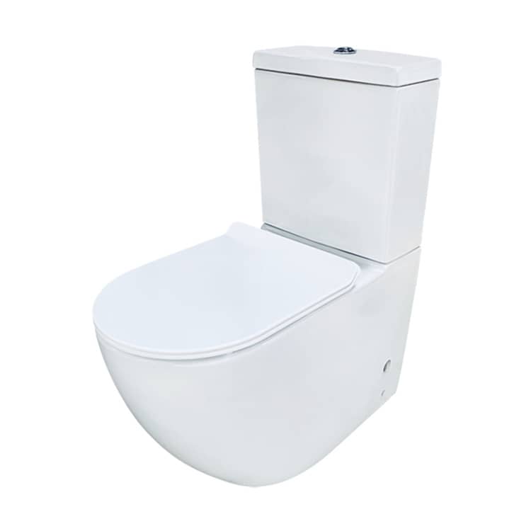 White Chinese  Two Piece Toilet Bowl