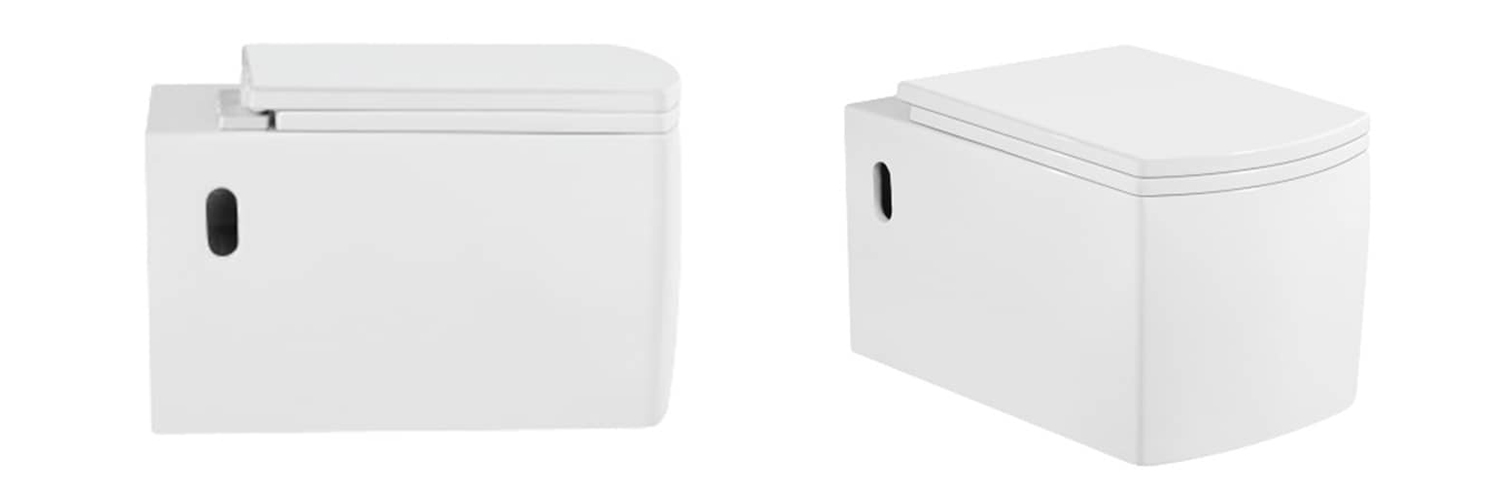 Rectangular Wall Hung Toilet