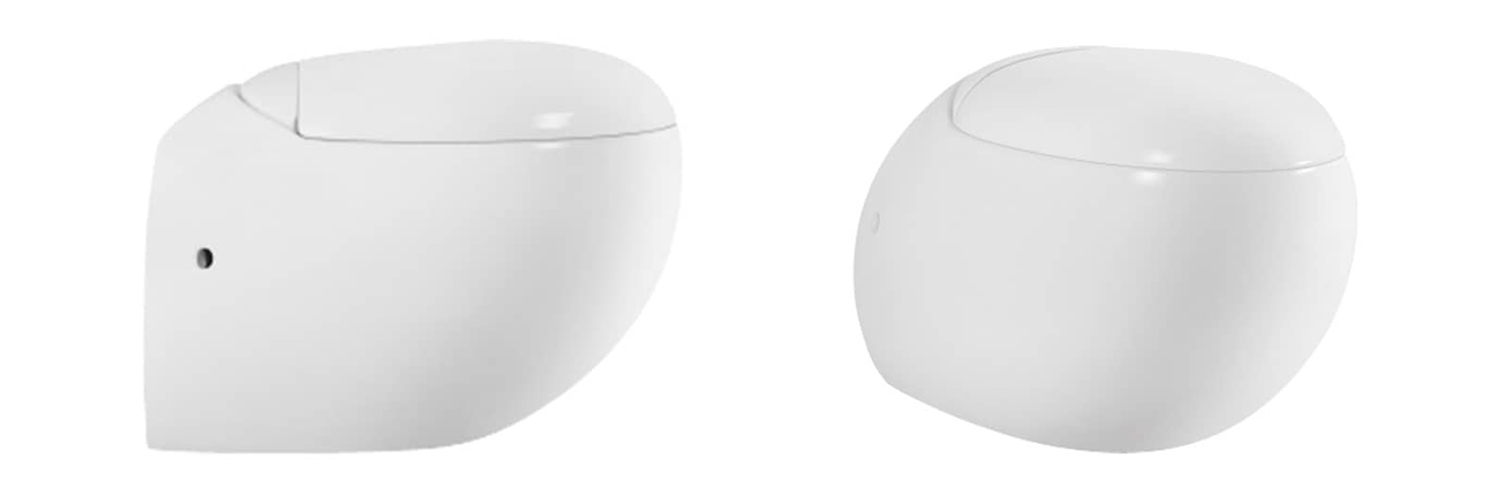 Egg Shape Wall Hung Toilet