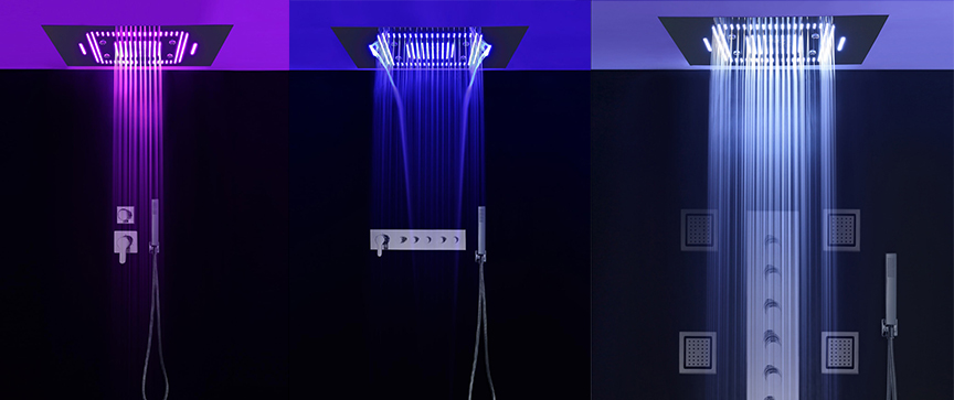 Rain Curtain  Concealed Showers