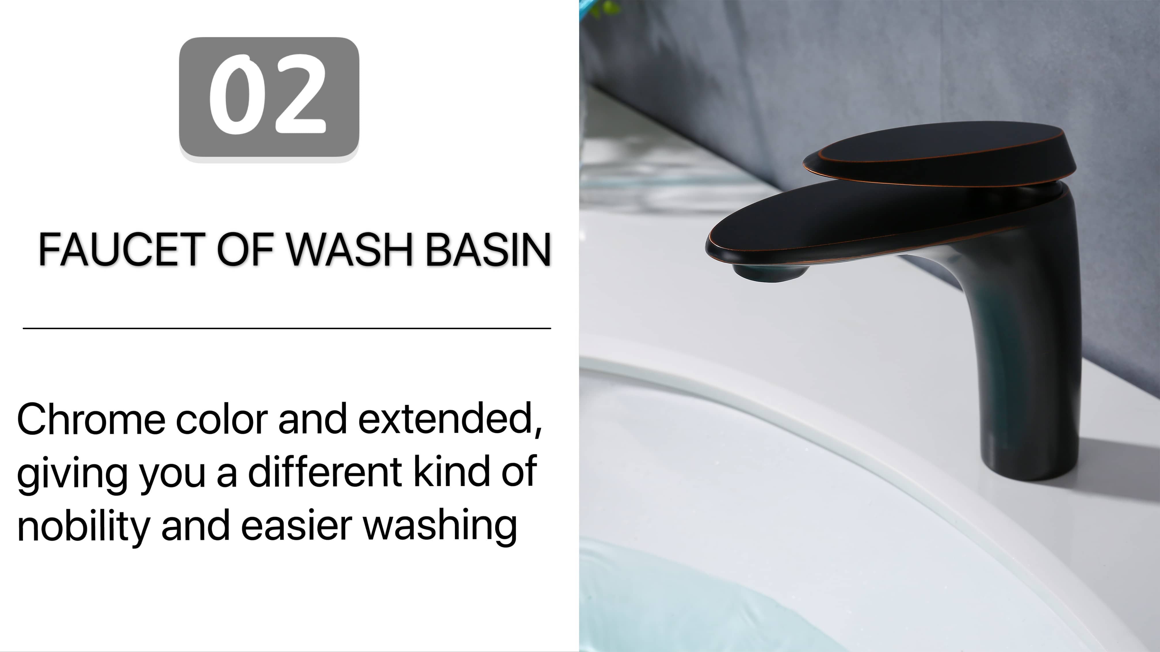 Black Wash Basin Faucet factory