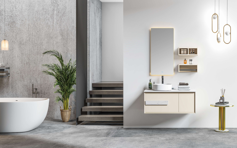 Wall-mounted bathroom cabinet
