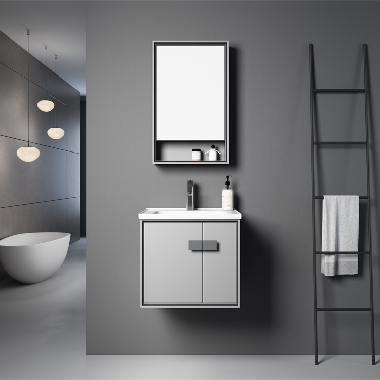 Rock Board Aluminum Bathroom Cabinet