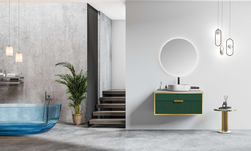 American Wood Bathroom Cabinet factory