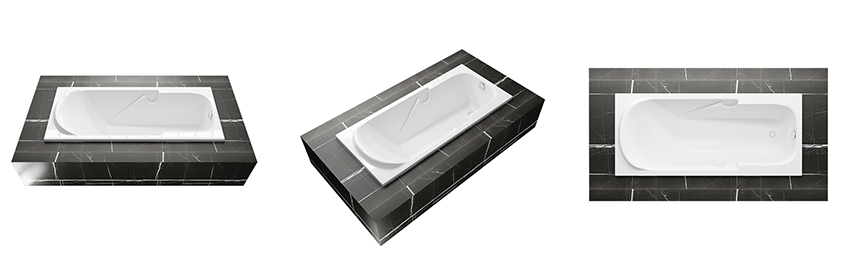 Personalized Built In Bathtub