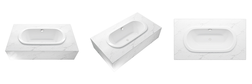 Wider Edge Built In Bathtub