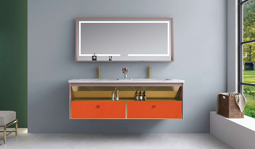 Wood Vanity Unit Bathroom Cabinet