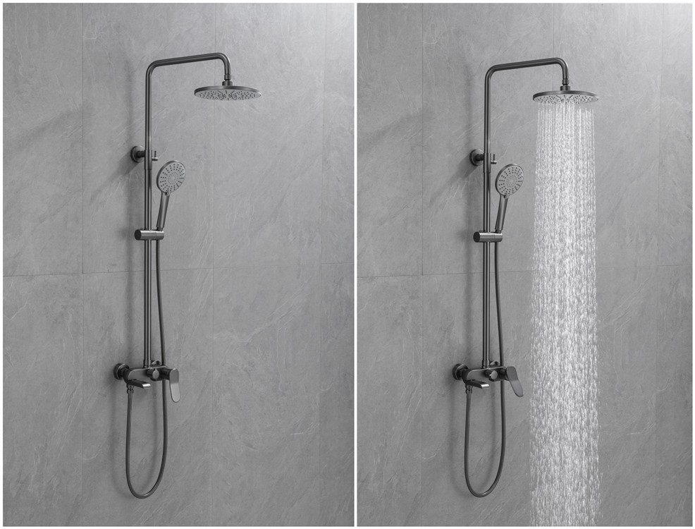 Grey Bathroom Shower Sets