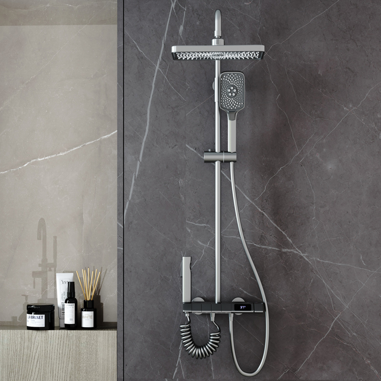 Piano Key Thermostatic Shower Sets