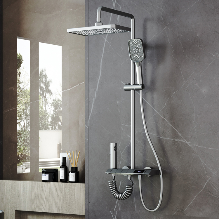 Piano Key Thermostatic Shower Sets