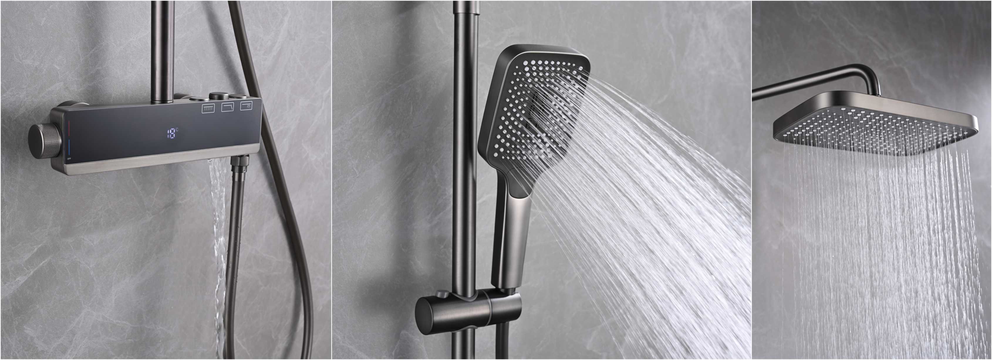 Luxury Thermostatic Shower Sets