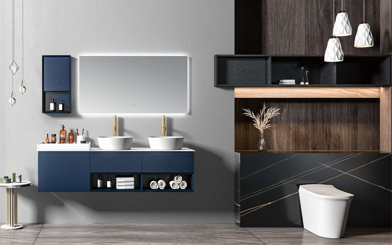 floor bathroom cabinet