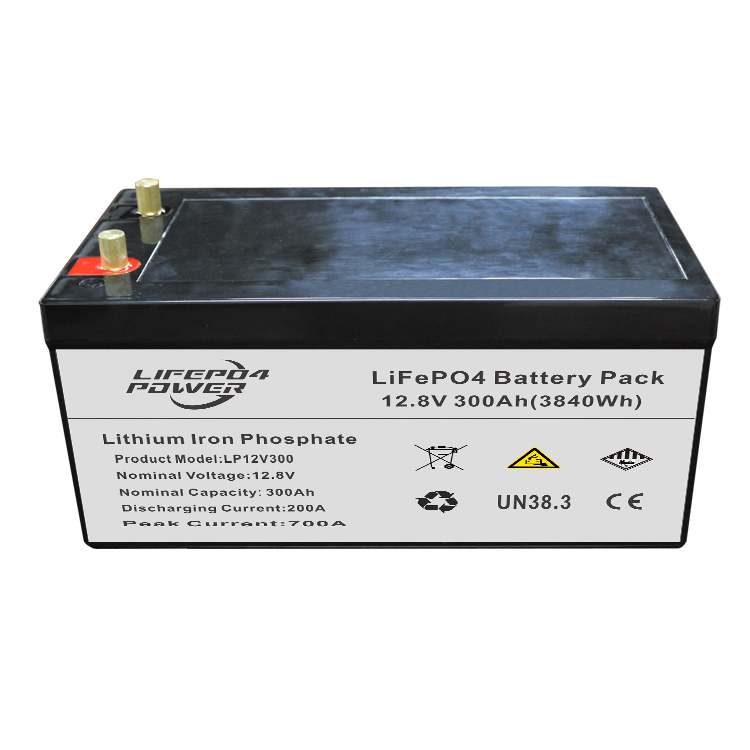 12V 300Ah Lithium Ion Iron Phosphate Battery