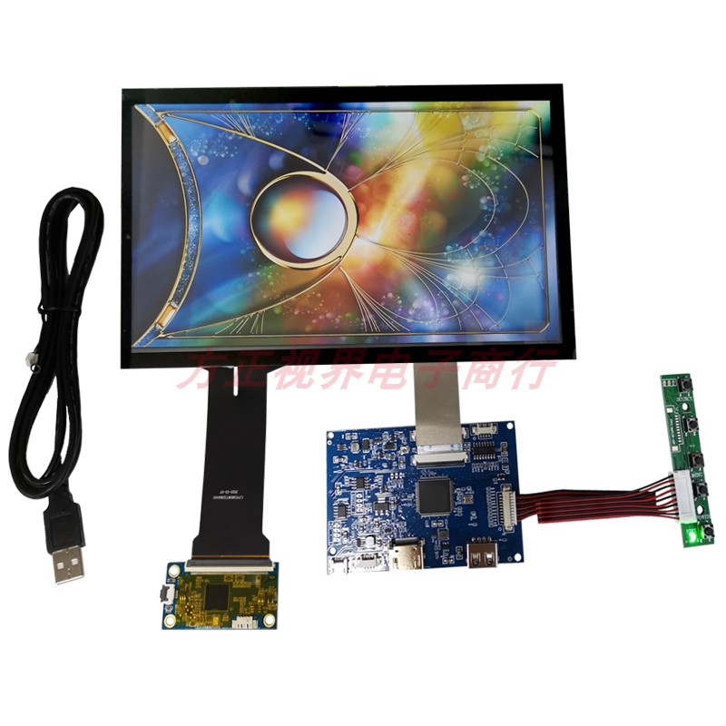 13.3 inch touch display industrial customized full sticker assembly