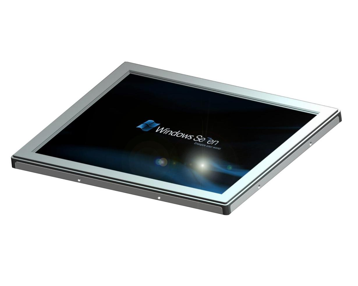 17-inch touch display military customized full sticker assembly