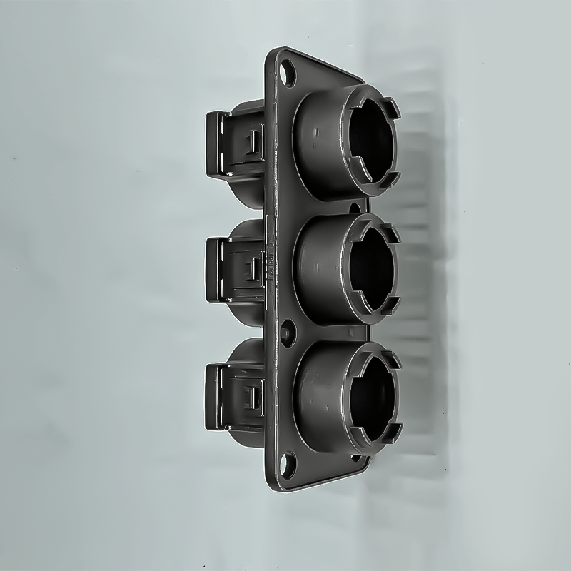 Three-core connector housing zinc alloy die casting