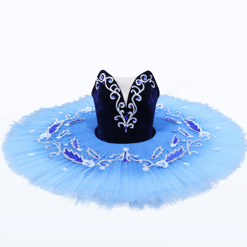 Blue Ballet Dress For Girls Classic