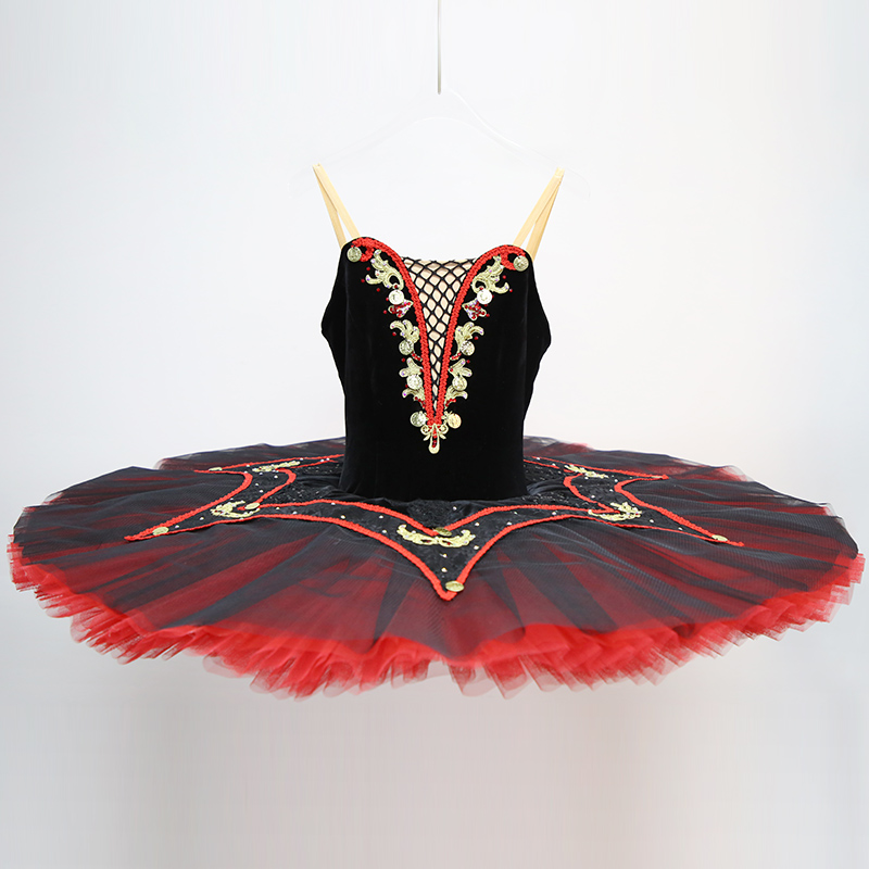 Ballet Costume Red Tutu Ballet Dress For Girls