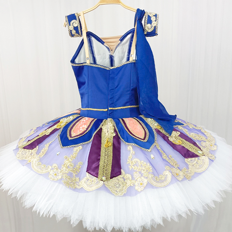 Blue Ballet Skirt Child Platter Tutu