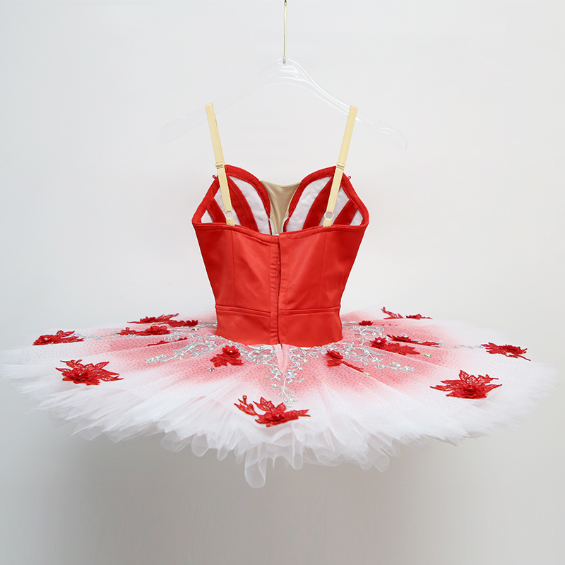 Ballet Costumes Ballet Tutu Dress Red For Girls Kids