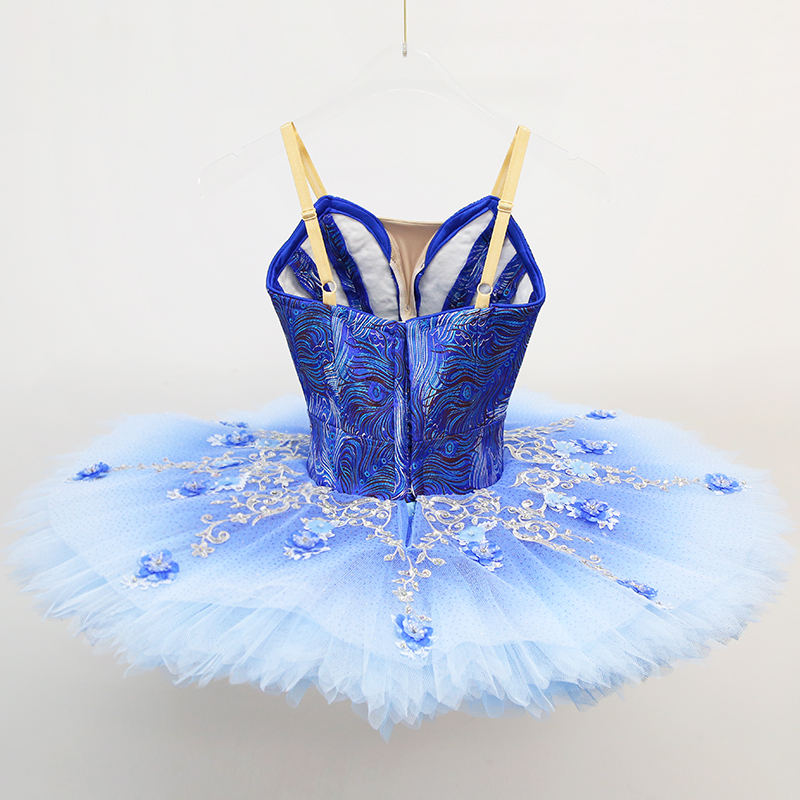 Ballet Dance Dress Ballet Tutu Dress Blue For Girls