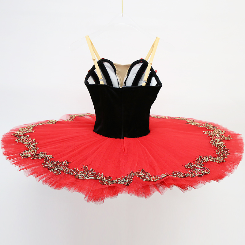 Red Rose Stage Ballet Dress