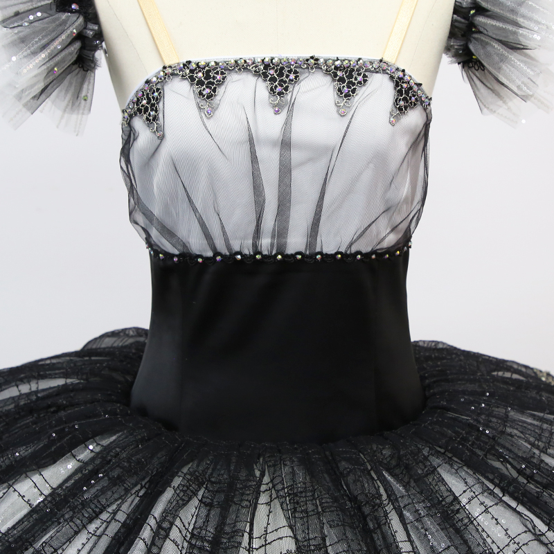 Paquita Black Tulle Ballet Dress