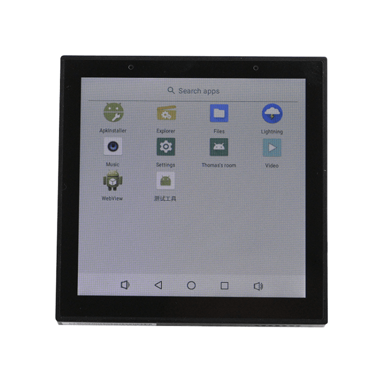 4-inch POE Wall-mounted Touch Screen Controller