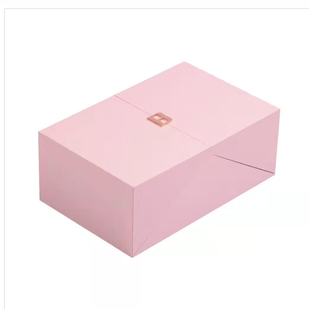 Pink Specialty Paper Set Watch Box