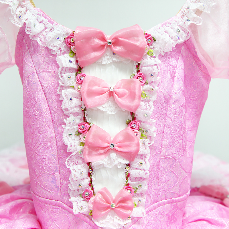 Rosa Fairy Doll Balettklänning