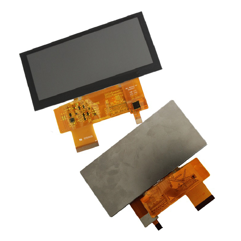 8.0 inch touch display military customized full sticker assembly