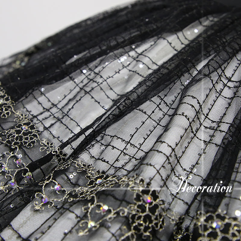 Váy ba lê vải tuyn đen