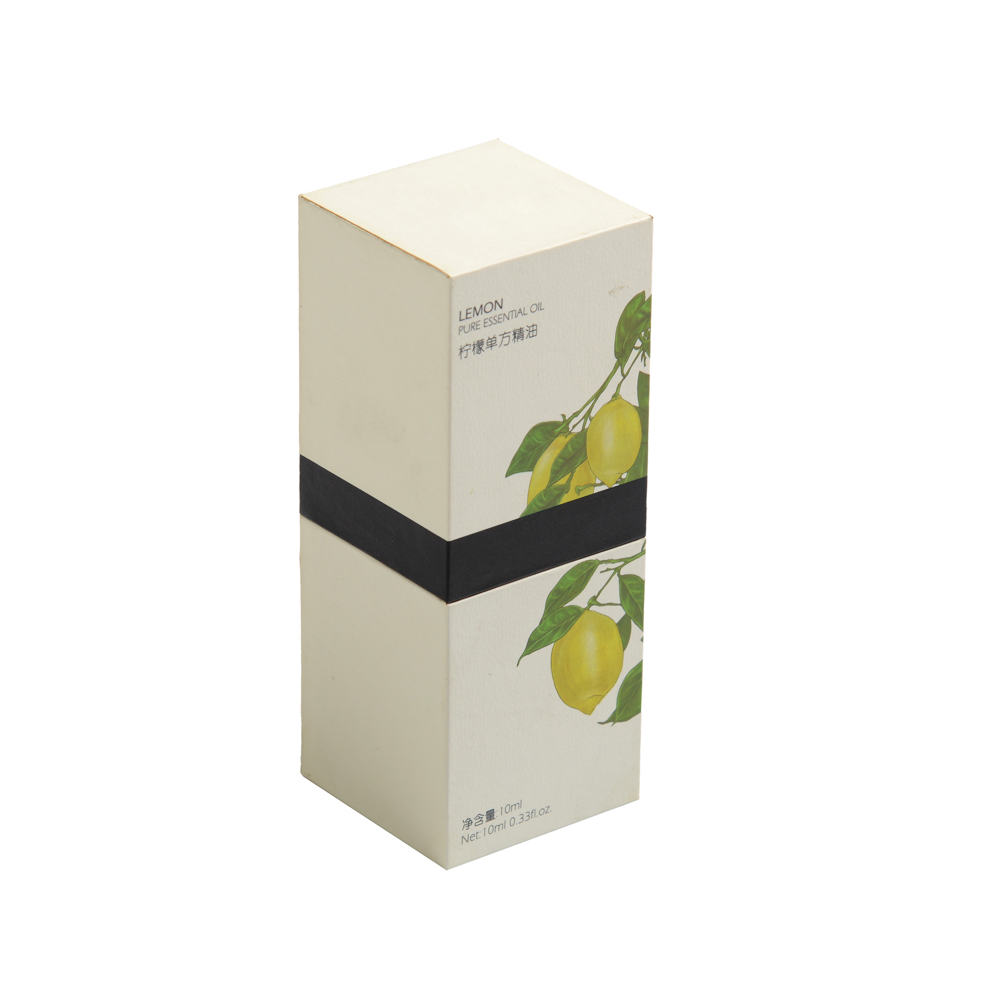 Beige essential oil colloidal cosmetic packing box