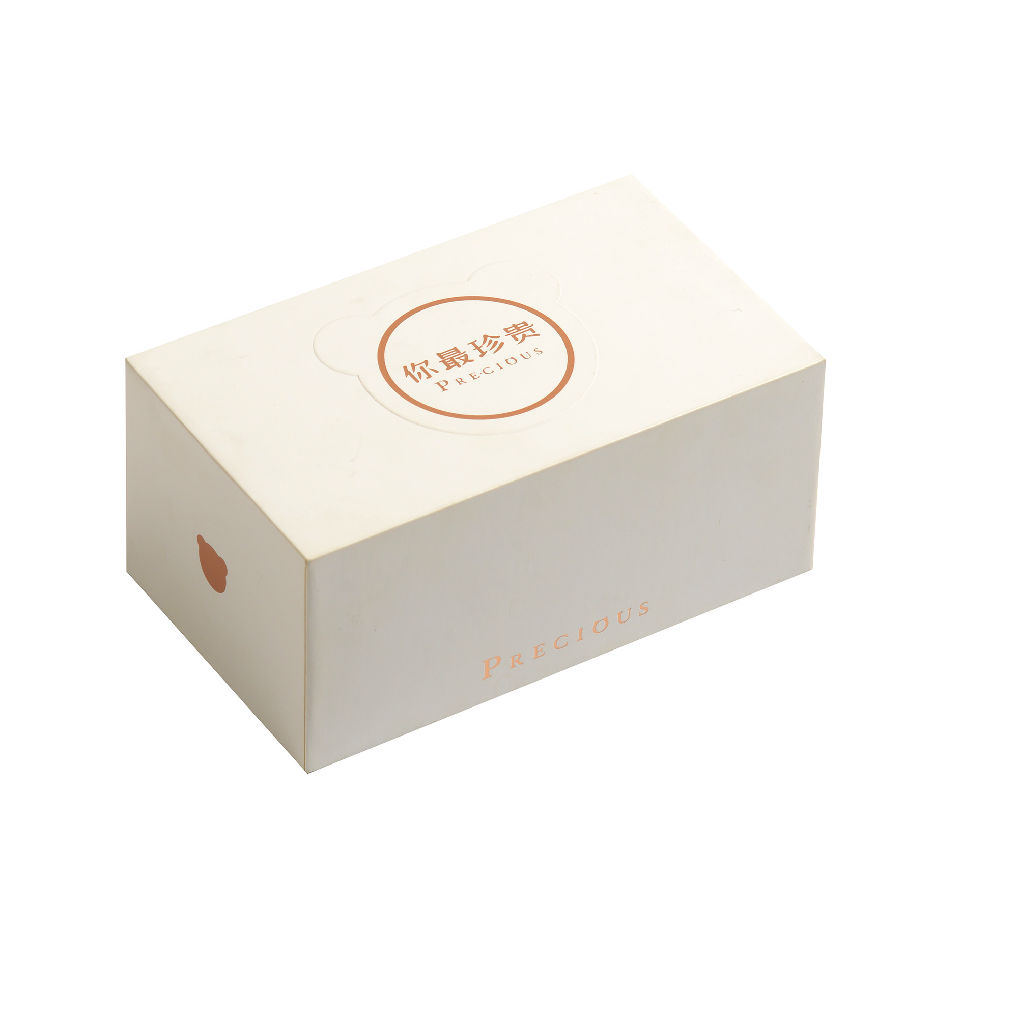 Beige special paper crafts paper gift box