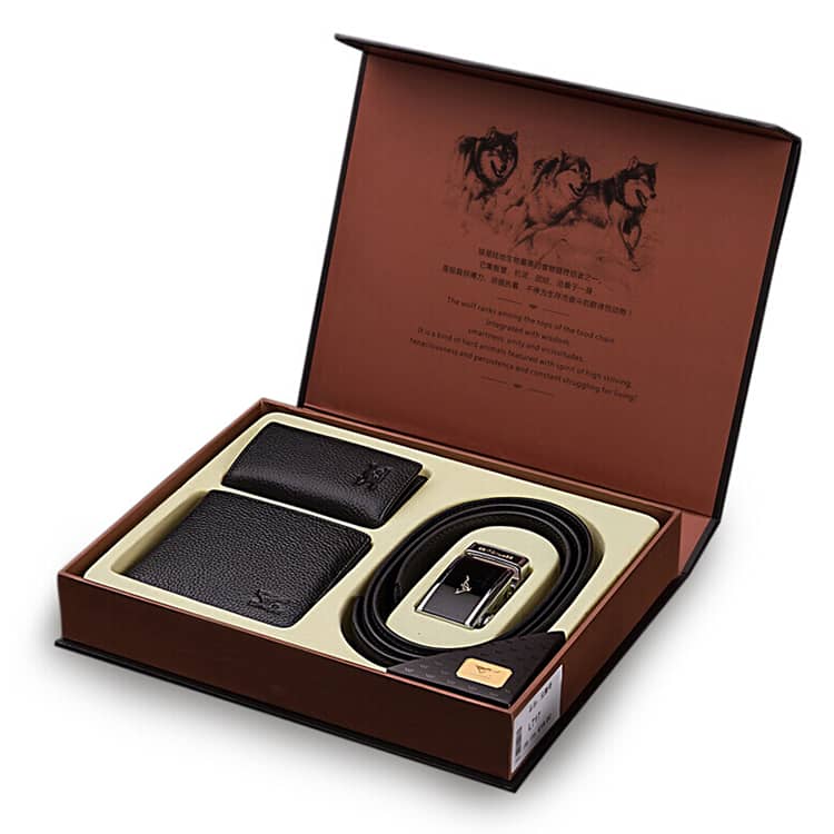 Belt wallet boutique box